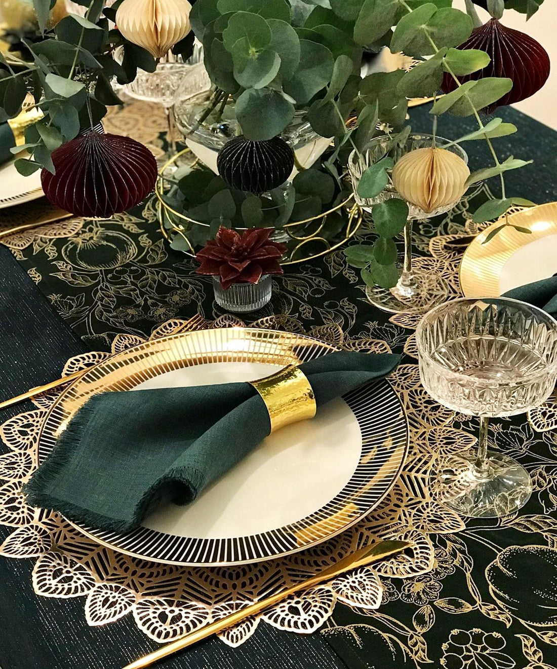 Green with envy.