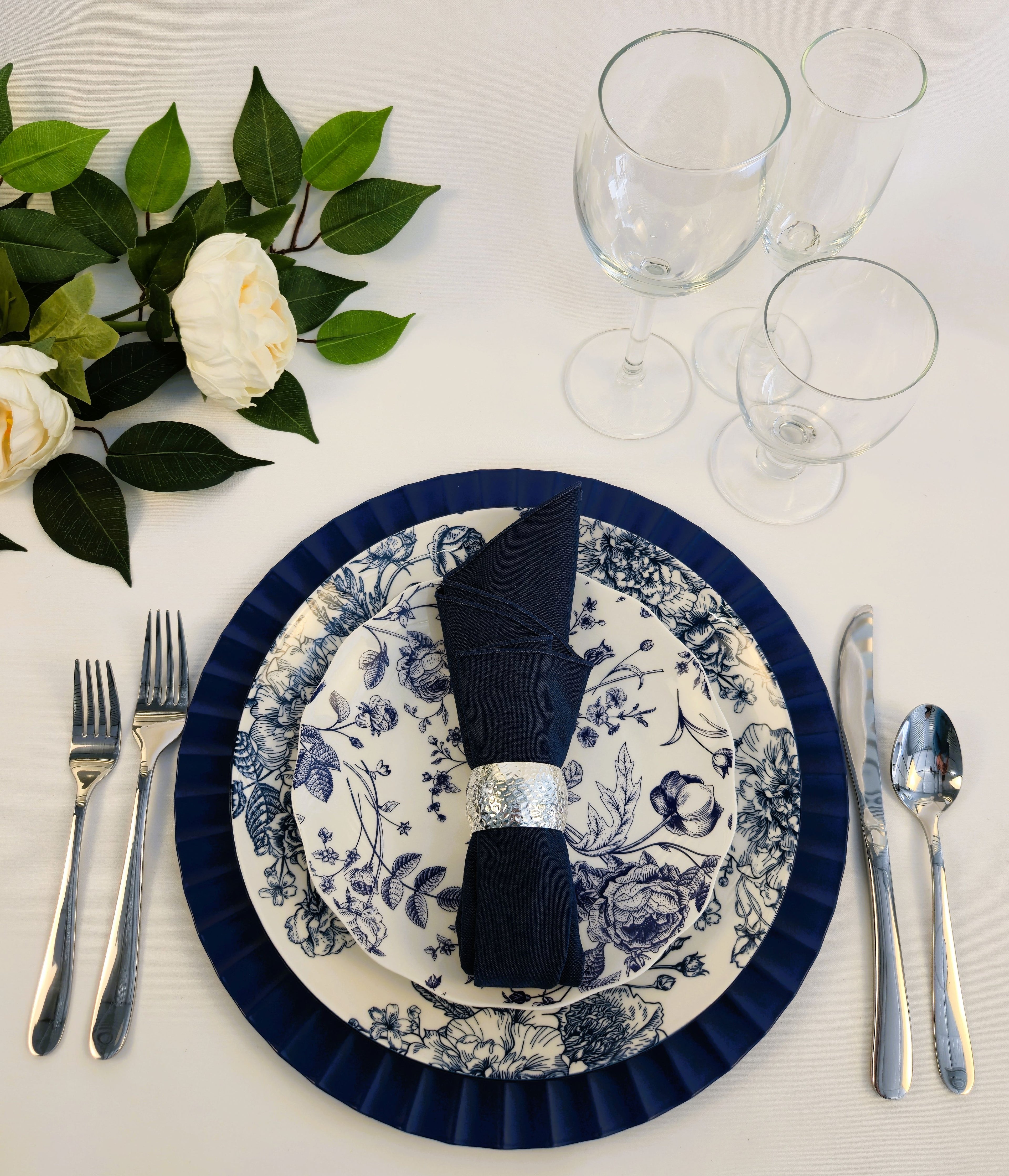 Navy Cottage Charm